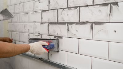 Sealing Grout Lines